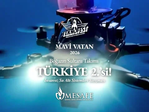 Türkiye 2.'si Olduk! TEKNOFEST 2026 Mavi Vatan — Boğazın Sultanı Takımı