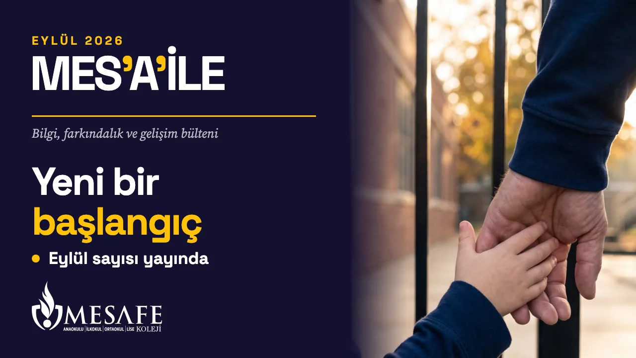 MES'A'İLE Eylül 2026 bülteninin kapağı