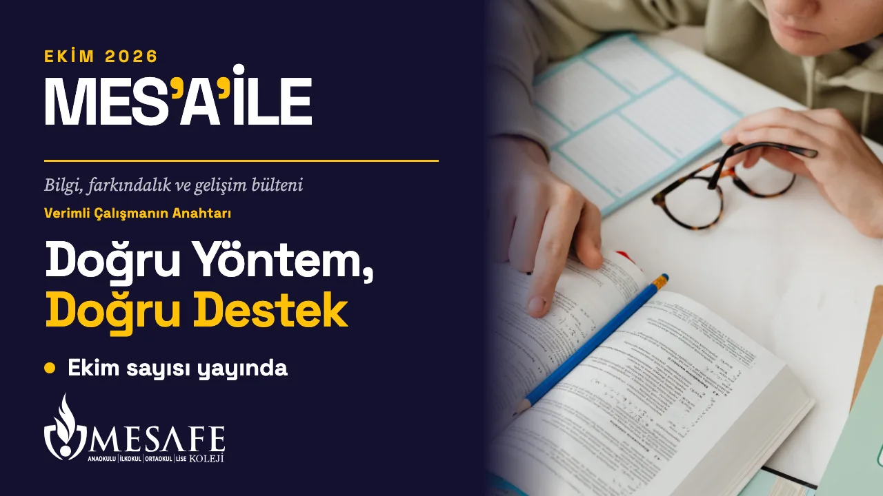 MES'A'İLE Ekim 2026 bülteninin kapağı